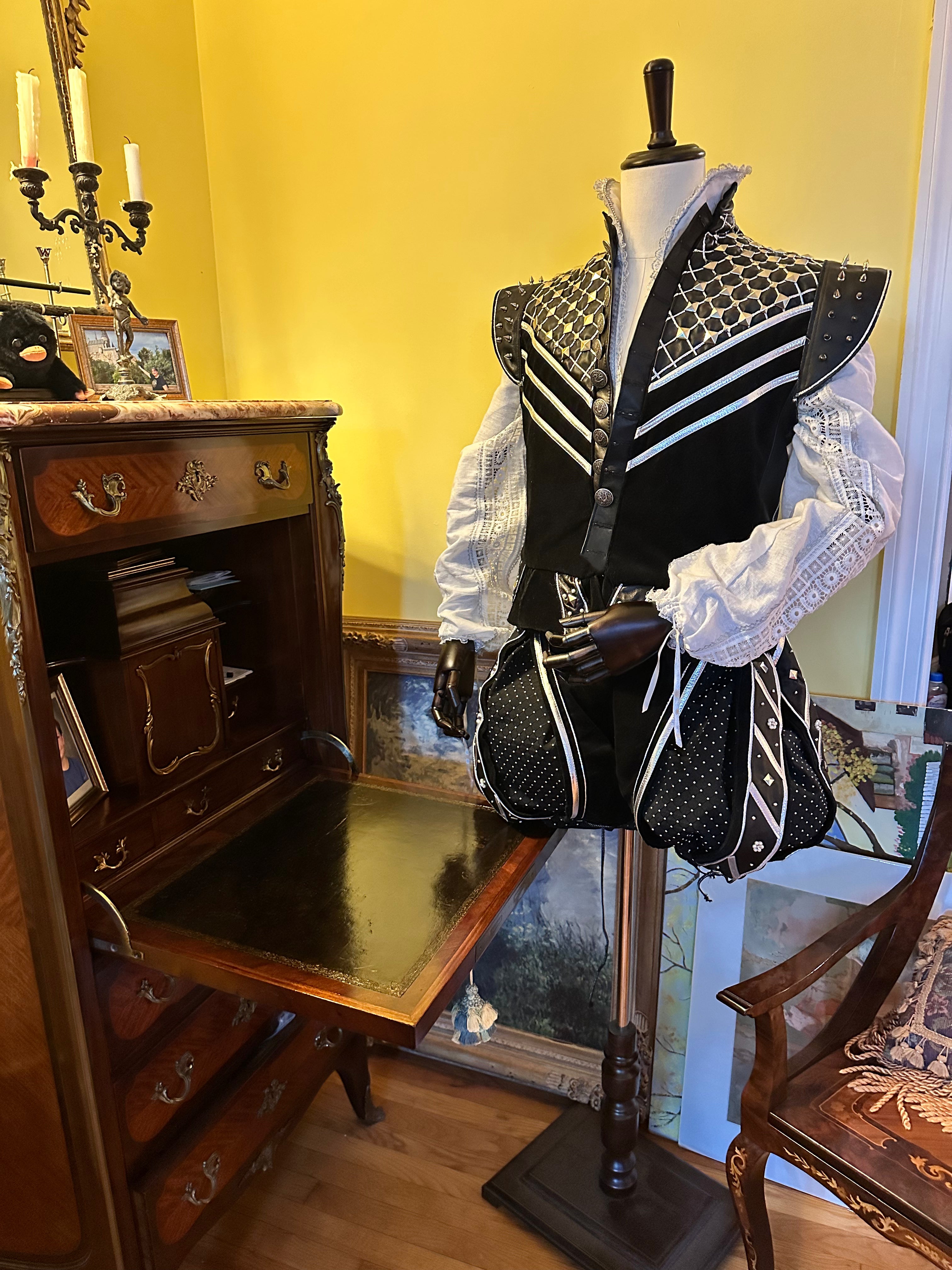 Custom Elizabethan Punk ensemble