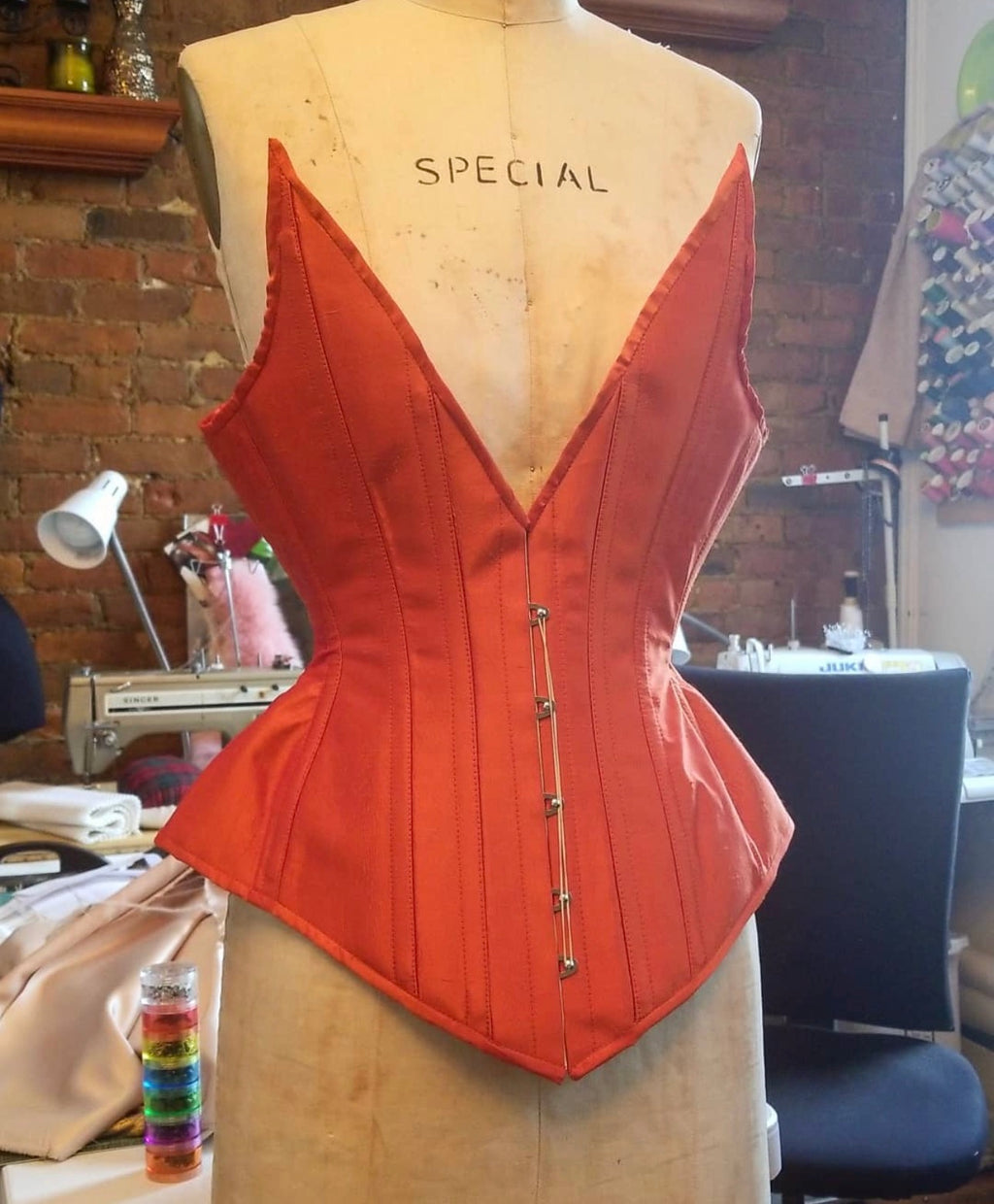 Deep V Overbust Corset