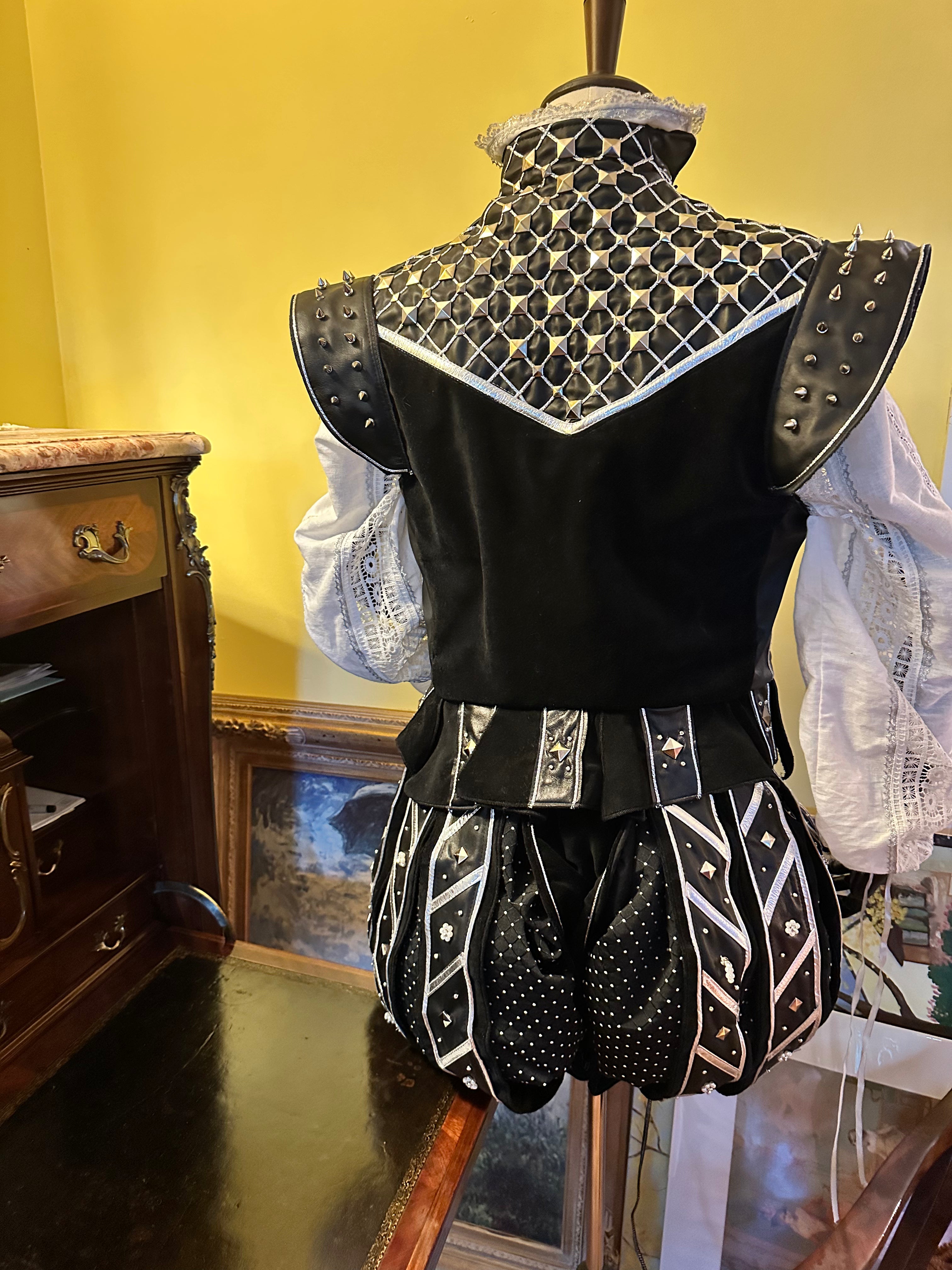 Custom Elizabethan Punk ensemble