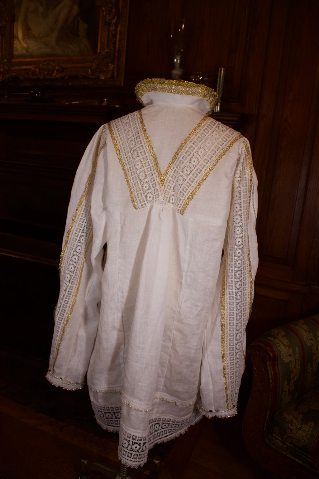 Royal Chemise Linen Unisex White