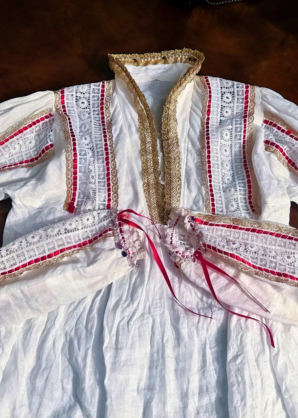 Royal Chemise Linen Unisex White
