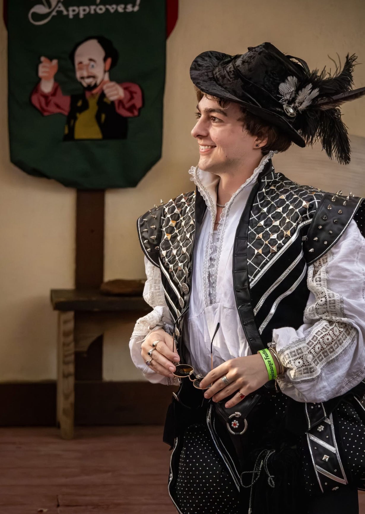 Custom Elizabethan Punk ensemble